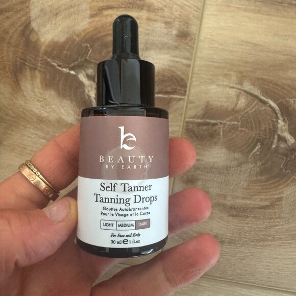 NWT 2x Beauty by Earth Self Tanner Drops (Set of 2) - Picture 2 of 2